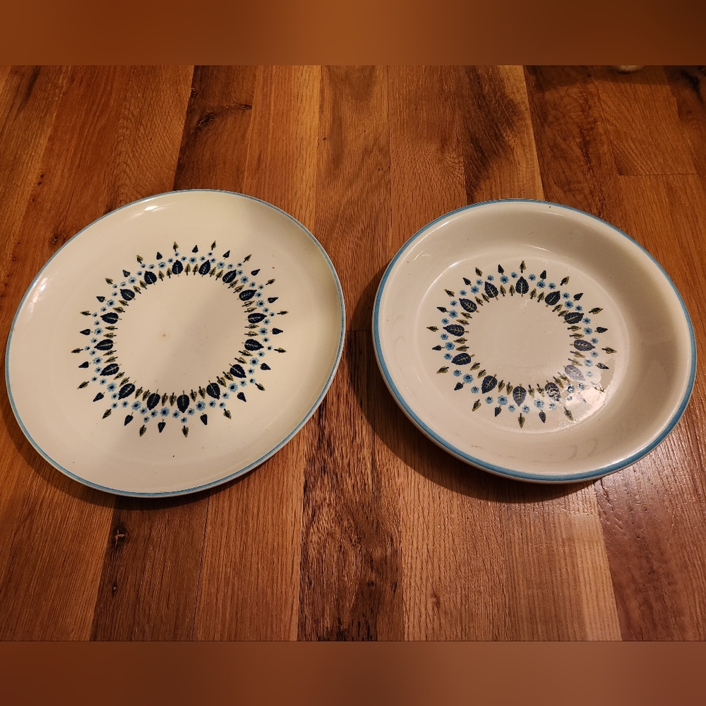 Stetson China Marcrest Swiss Chalet Alpine Platters